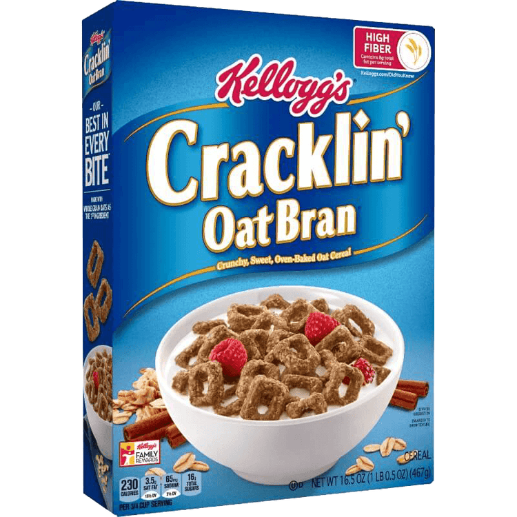 Cracklin&#39; Oat Bran Cereal Box